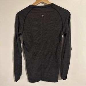 Grey Lululemon Swiftly Tech Long Sleeve